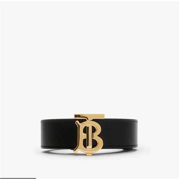 Burberry Reversible Black/Brown and Gold Belt - Picture 1 of 3